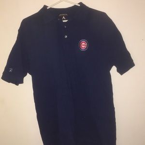 Antigua Chicago Cubs Cotton Polo